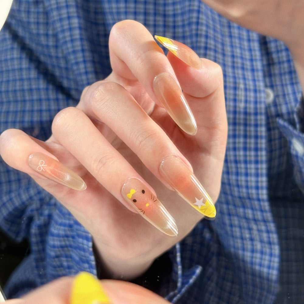 Artificial nails with Playful Design Stornfield