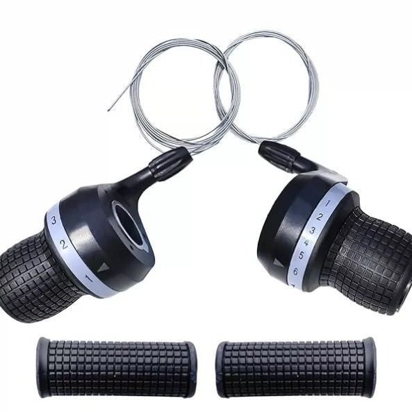 Ergonomic Textured Bicycle Handle Grips Stornfield