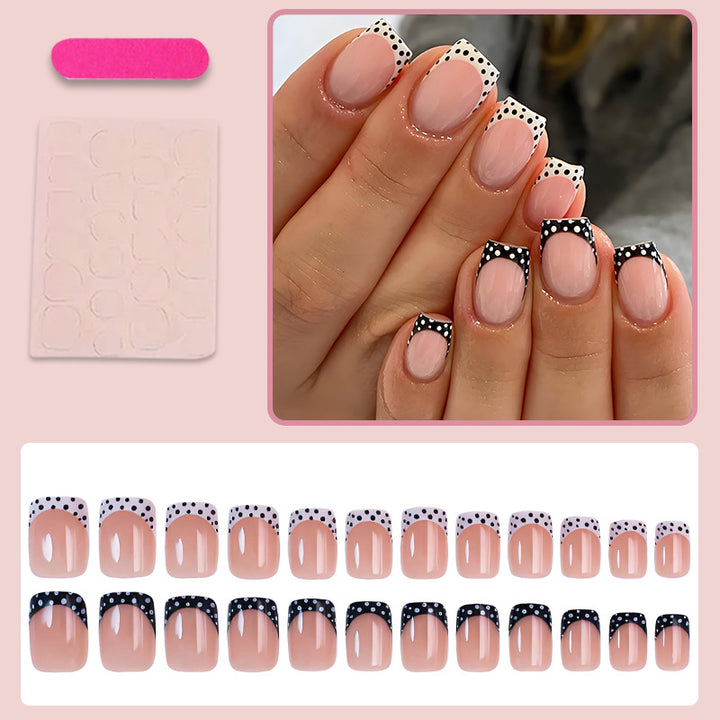 Nail art set with elegant dots and modern accents Stornfield