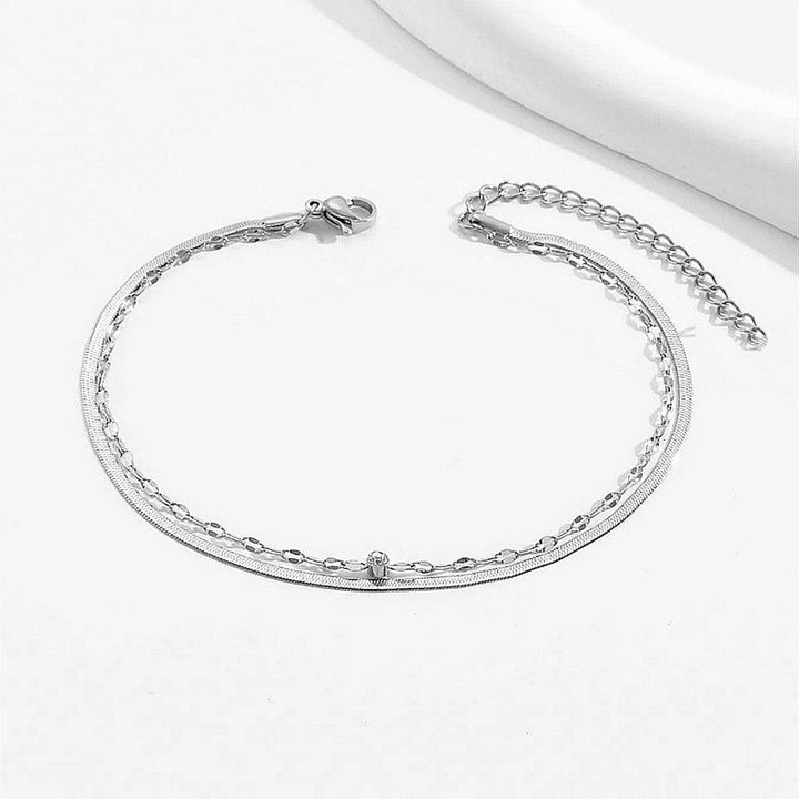 Sleek Minimalist Chain Anklet Stornfield