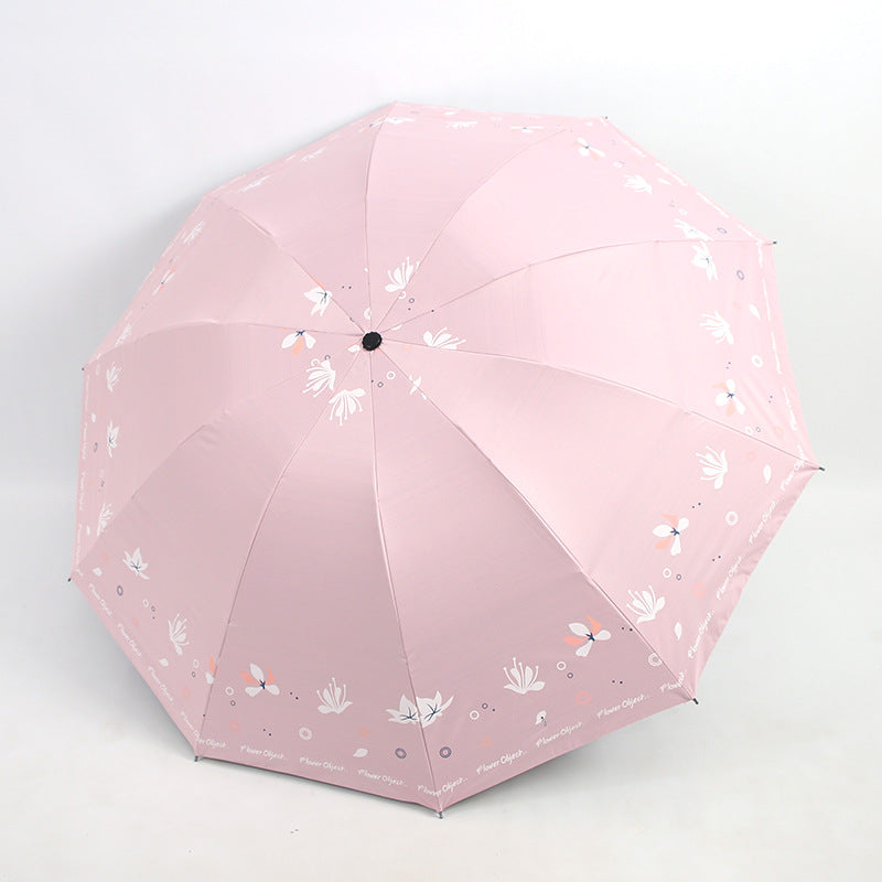 Women elegant umbrella with floral print design Stornfield