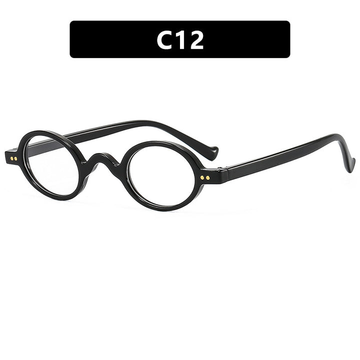 Women's round sunglasses with distinctive design and high-quality plastic frame Stornfield