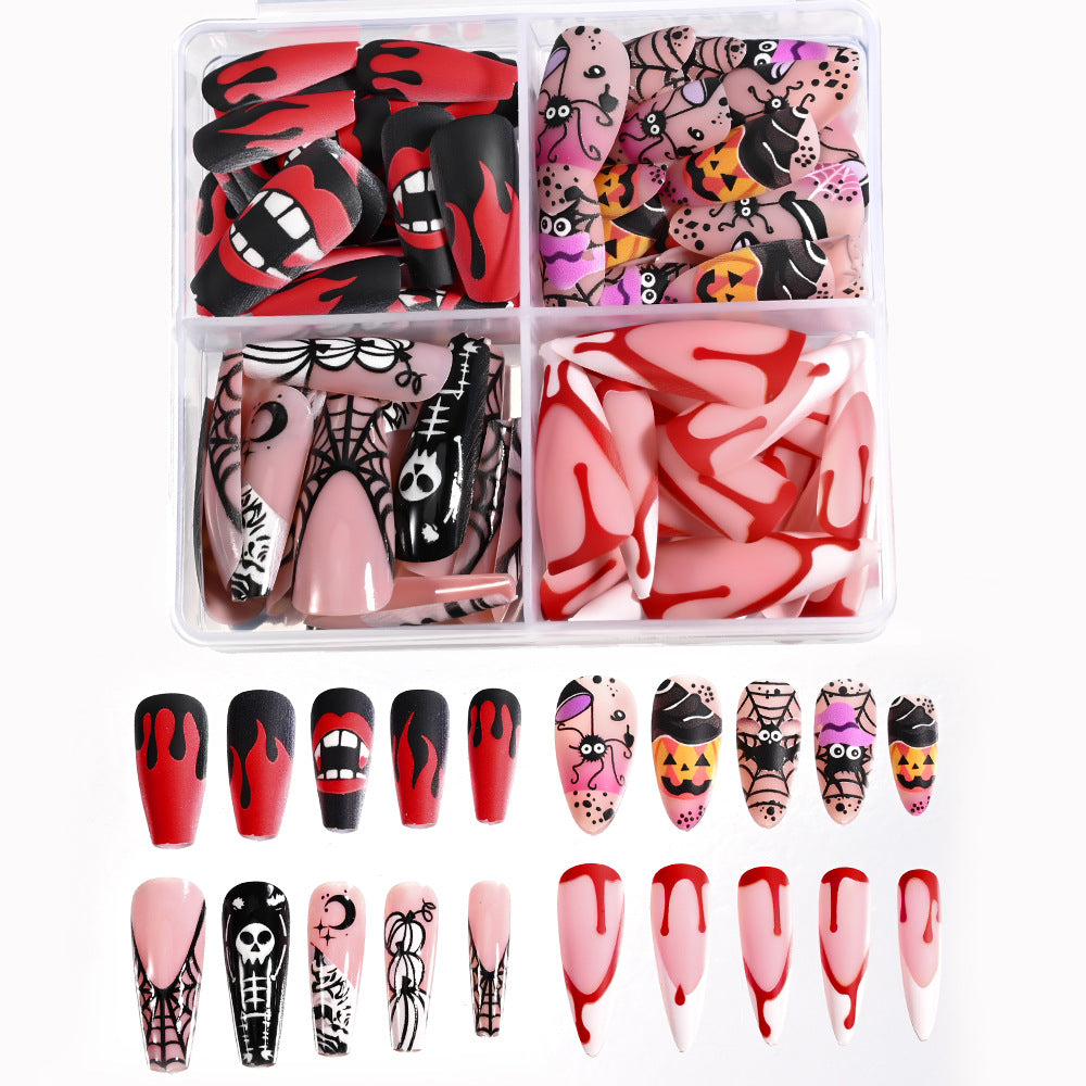 Artistic Themed Press-On Nail Collection Stornfield