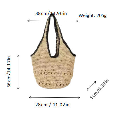 Macrame Beach Bag in Elegant Boho Design Stornfield