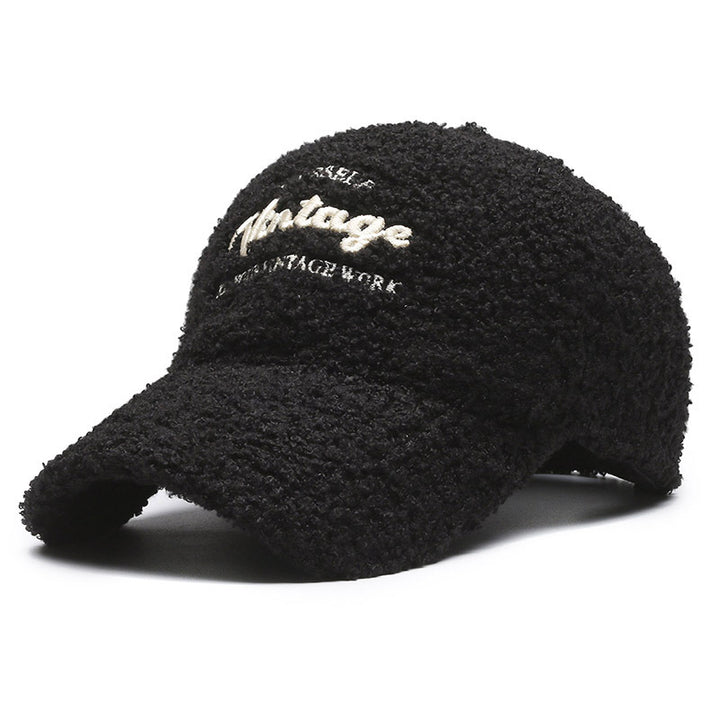 Women's Vintage-Inspired Plush Baseball Cap Stornfield