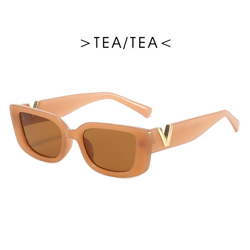 Retro-Inspired Geometric Frame Sunglasses Stornfield