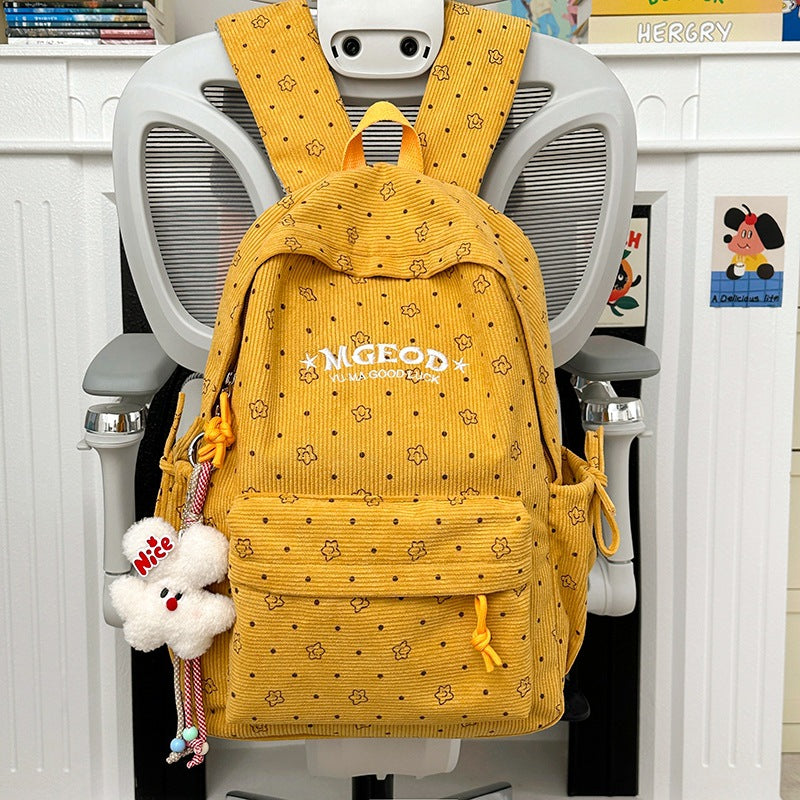 Casual Corduroy Backpack Stornfield