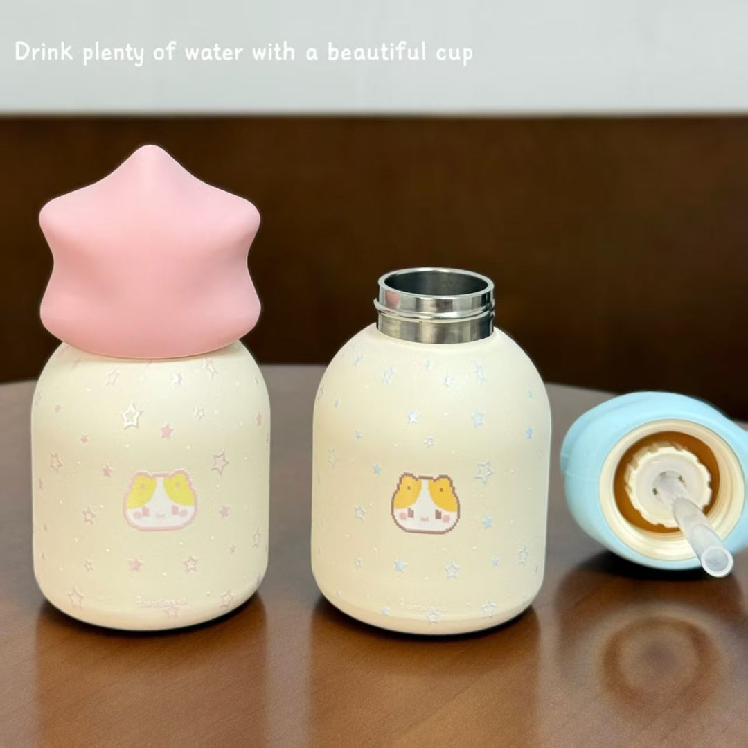 Women's Insulated Drinking Bottle with Creative Star Closure Stornfield