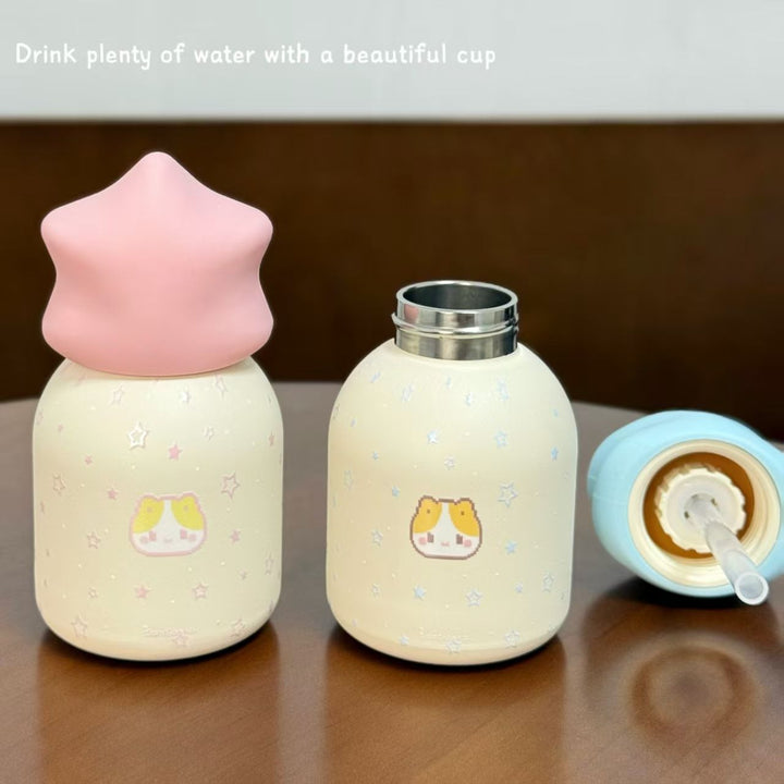 Women's Insulated Drinking Bottle with Creative Star Closure Stornfield