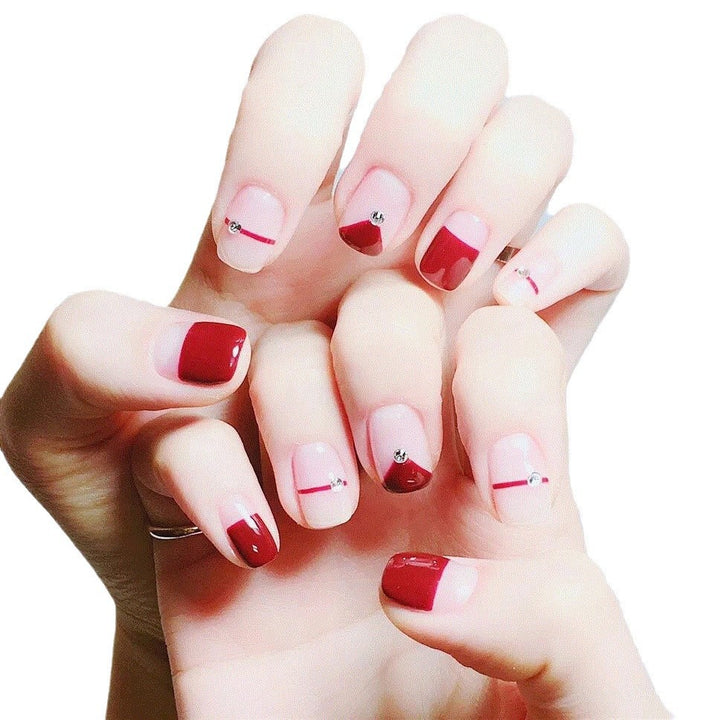 Decorative Press-On Nail Art Set