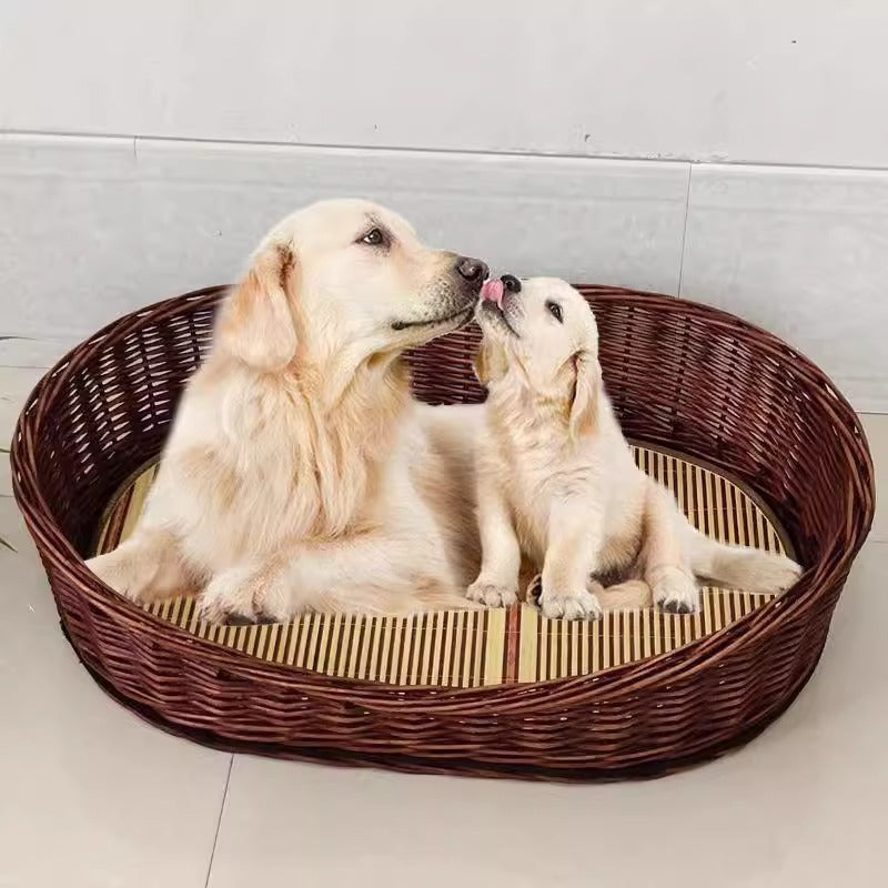 Women's basket for pets with comfortable sleeping area Stornfield