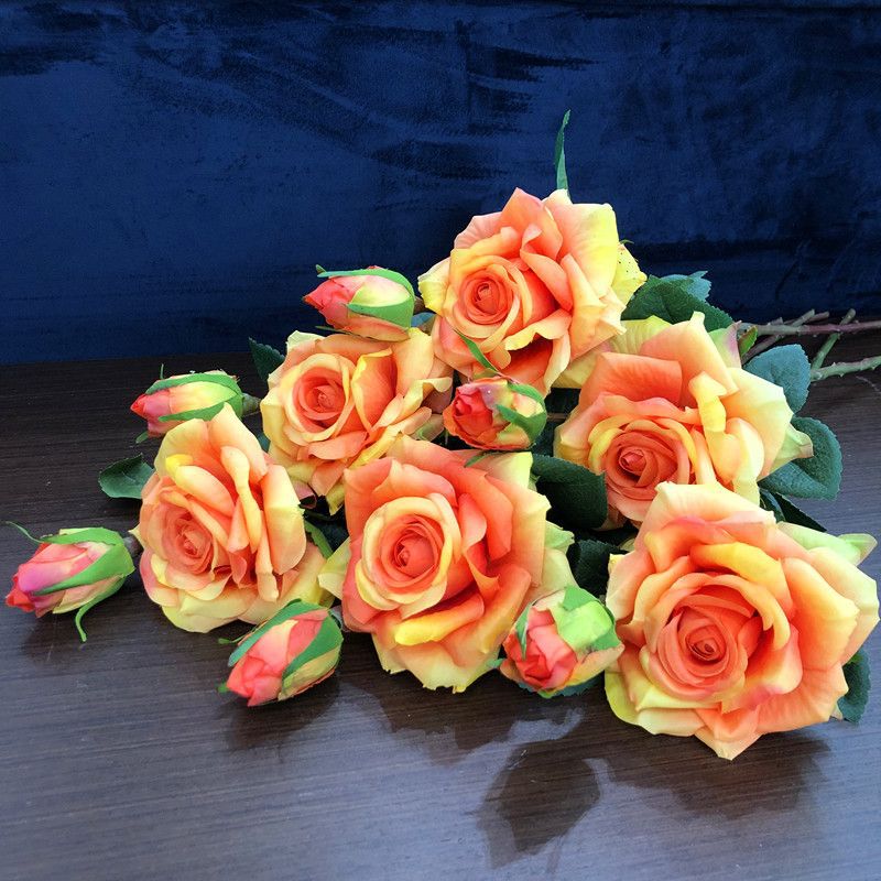 Realistic Artificial Rose Floral Arrangement