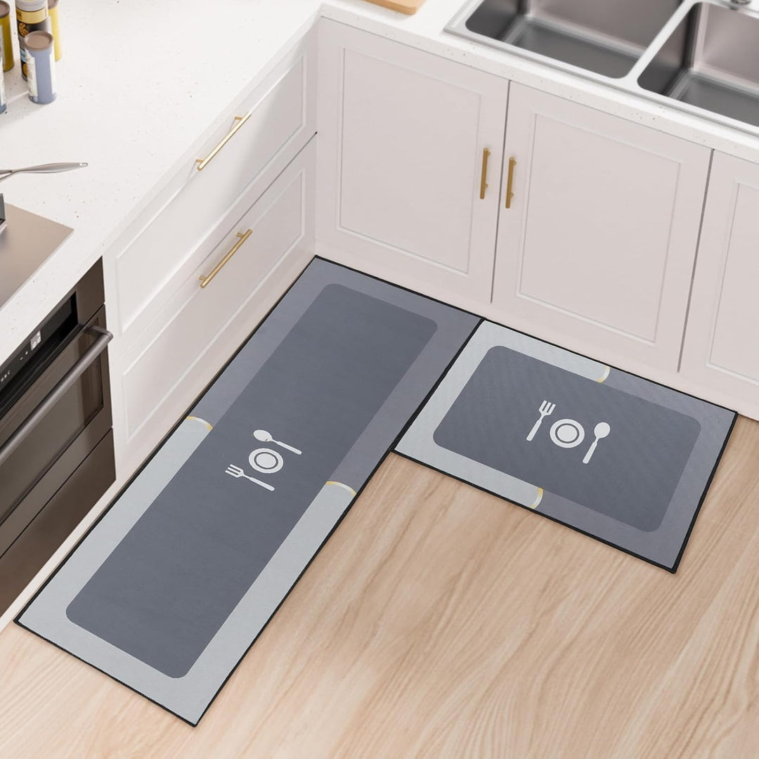 Chef-Inspired Kitchen Mat Set Stornfield