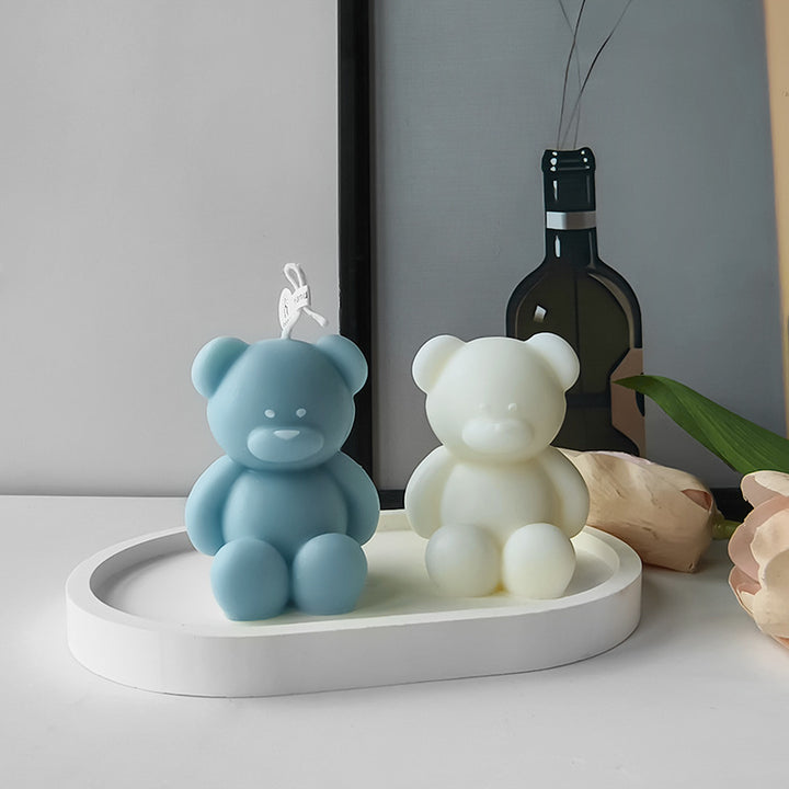 Teddy Bear Shaped Candle
