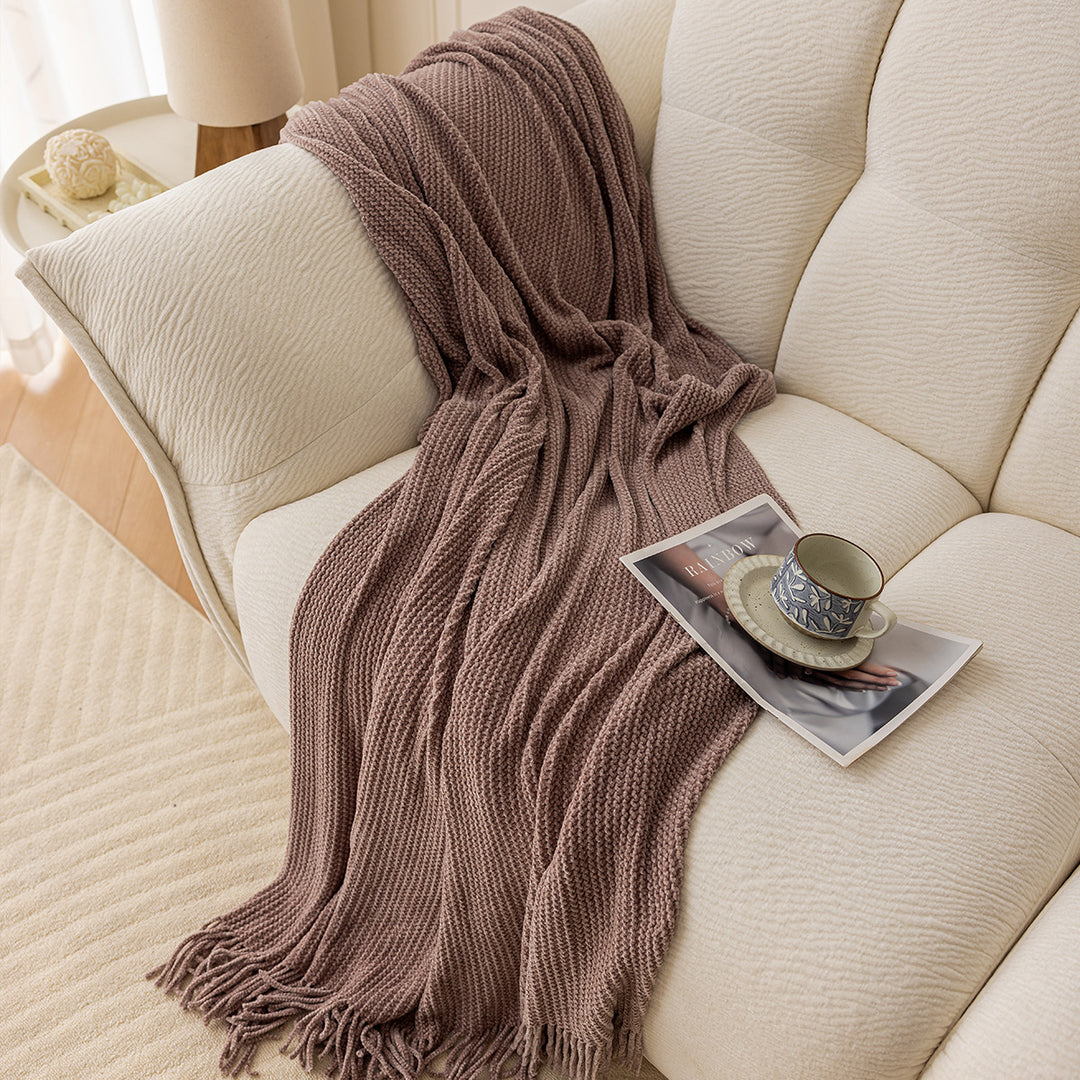 Home Decorative Knit Throw Blanket