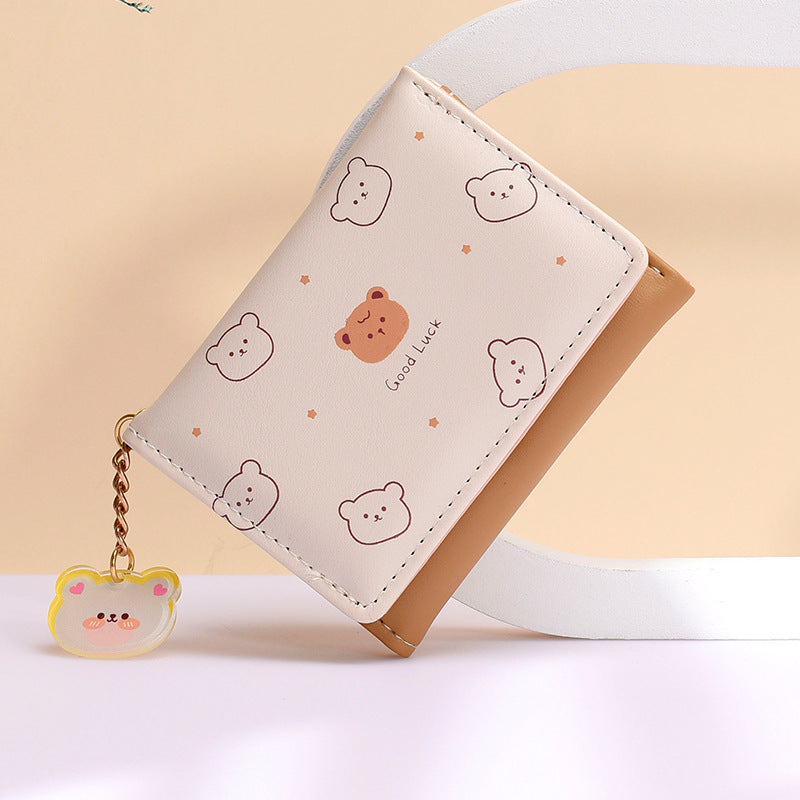 Cute Bear-Themed Cardholder