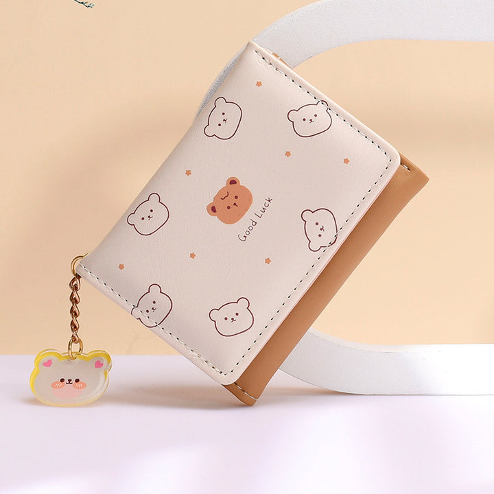 Cute Bear-Themed Cardholder
