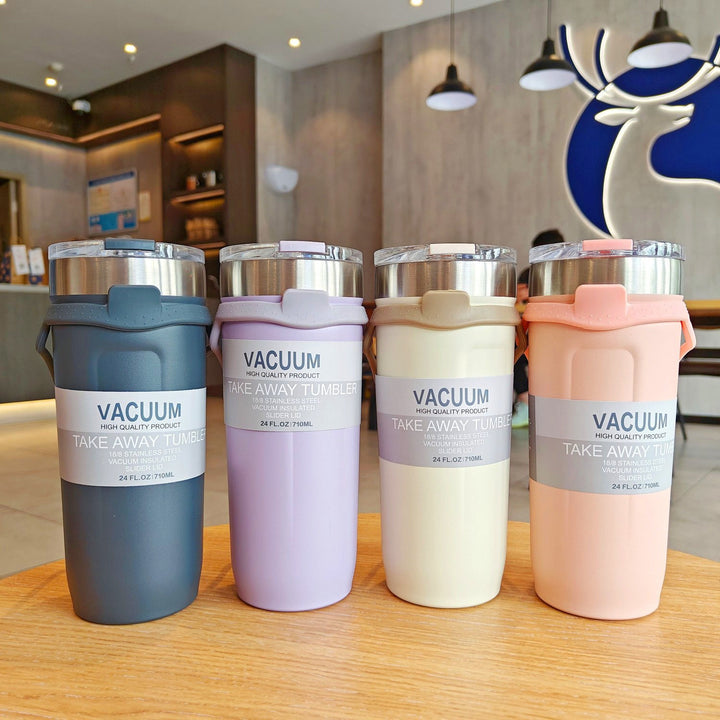 Women double-walled thermos mug with non-slip silicone base Stornfield