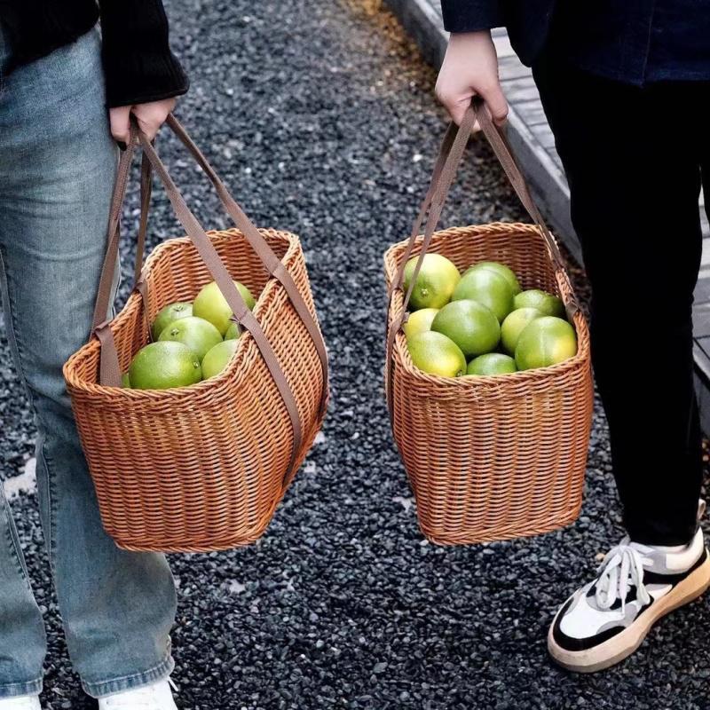 Handwoven Storage Tote Stornfield