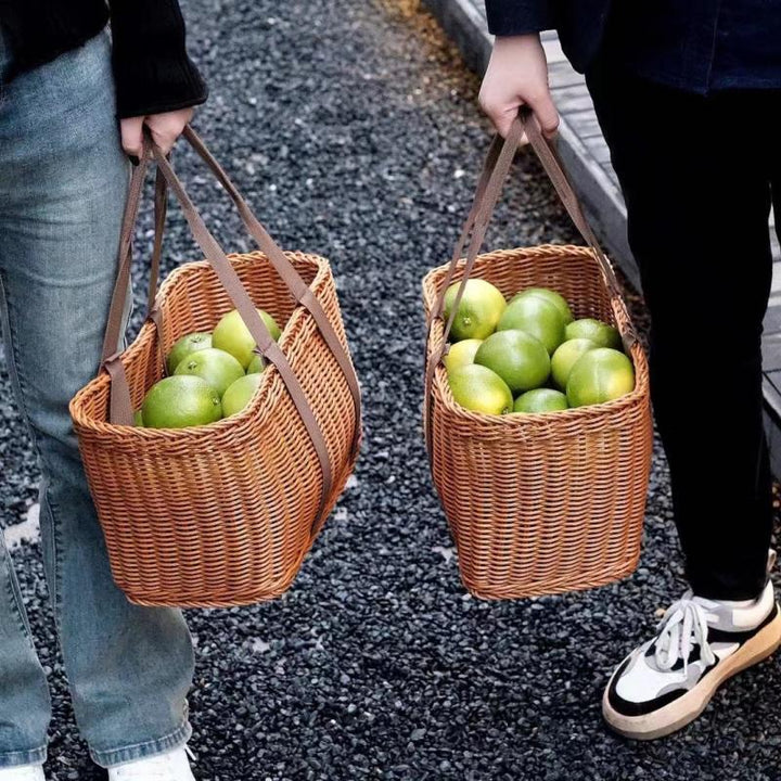 Handwoven Storage Tote Stornfield