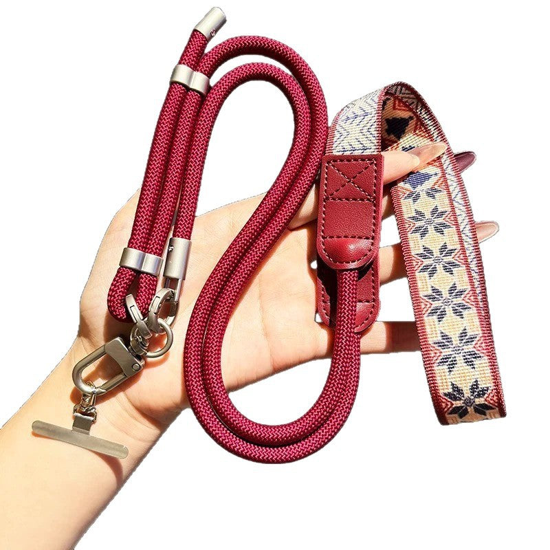 Multifunctional Dog Leash with Decorative Strap Stornfield