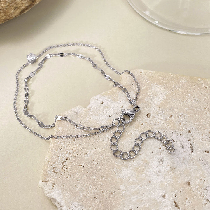 Dazzling Double Strand Anklet Stornfield