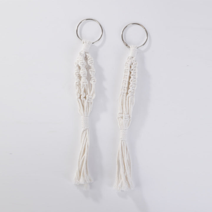 Key jewelry with macrame design Stornfield