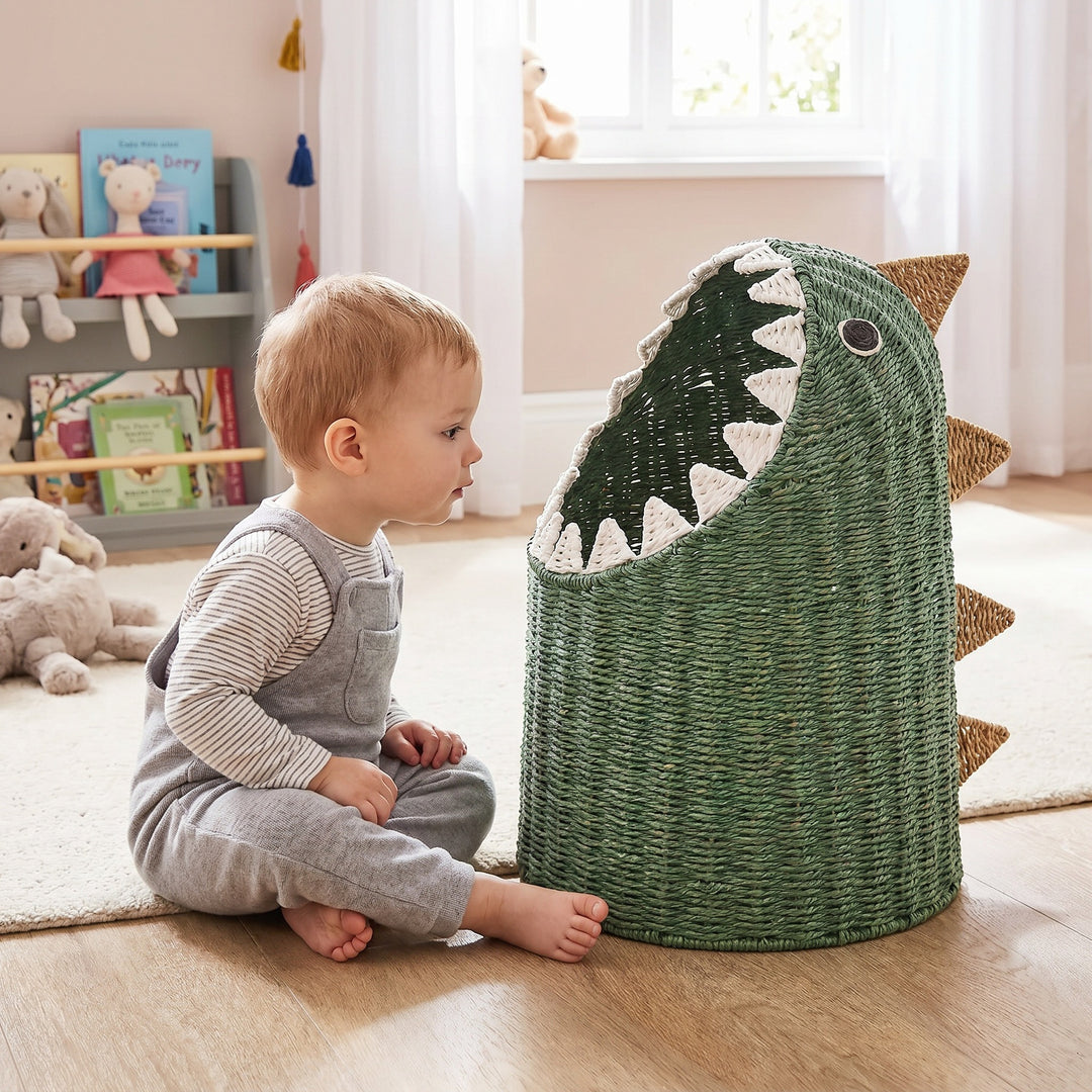 Animal-shaped toy basket Stornfield