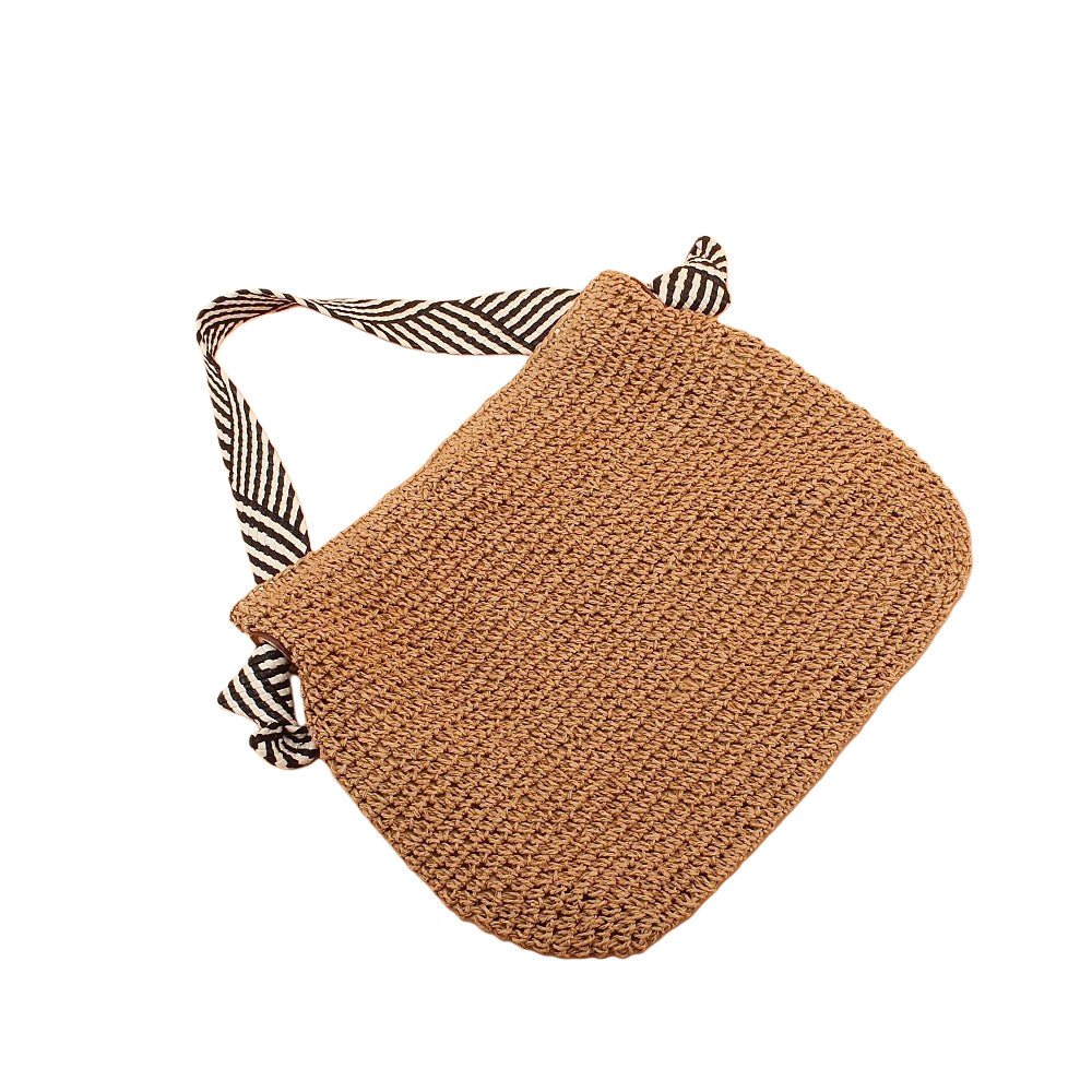 Handwoven Shoulder Bag Made of Natural Fiber Stornfield