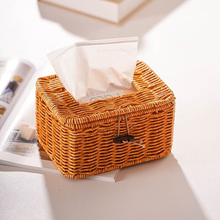 Women Handwoven Storage Box with Lid Stornfield