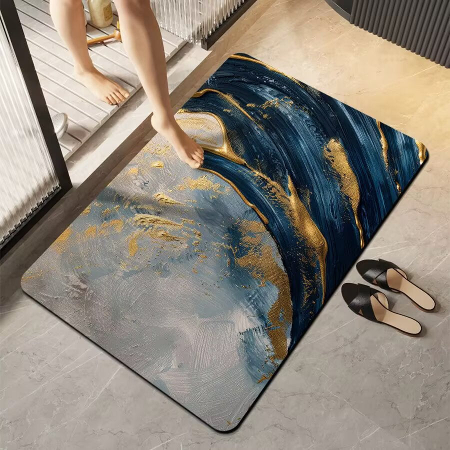 Luxurious Marble Finish Mat Stornfield
