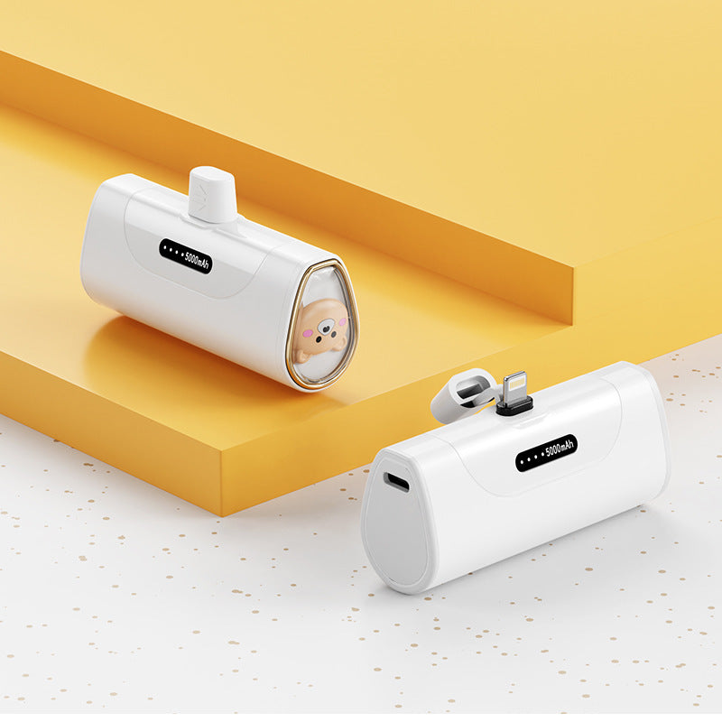 Funny power bank with integrated animal figure Stornfield