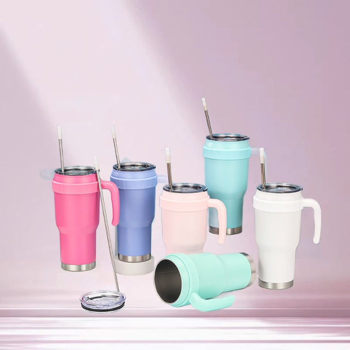 Women's Insulated Coffee Mug with Ergonomic Handle Stornfield