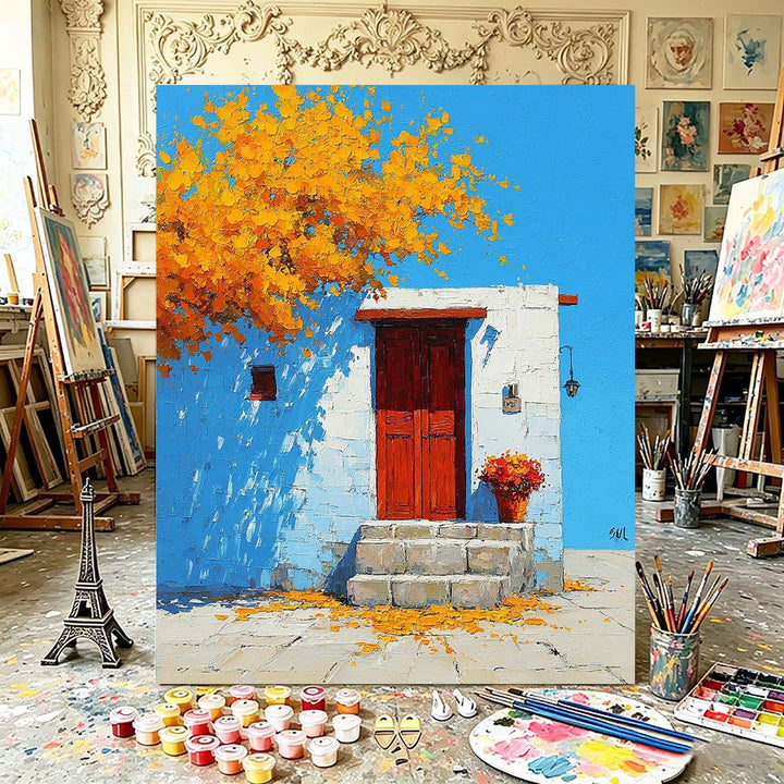 Autumn-Inspired Landscape Canvas Art Stornfield