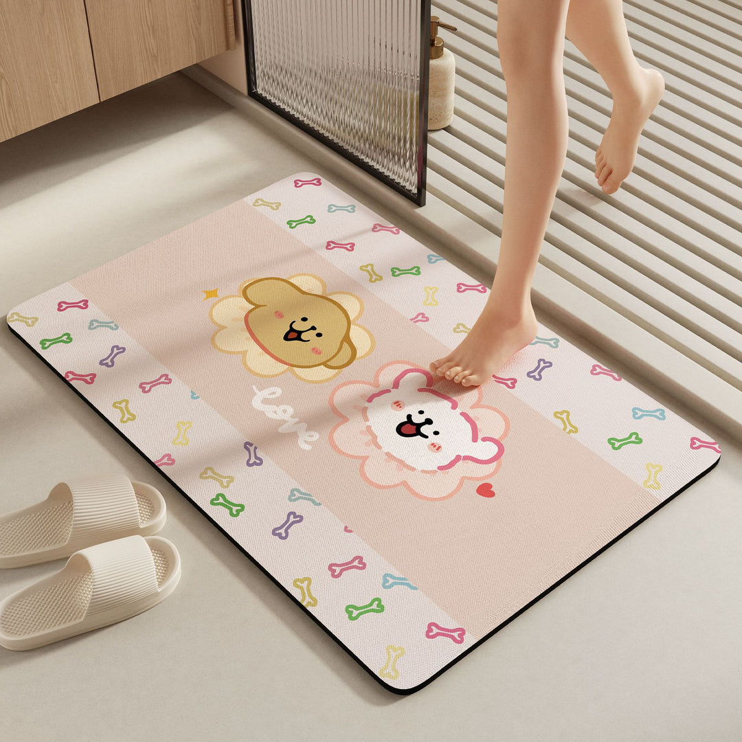 Cute Animal-Themed Bathroom Mat Stornfield