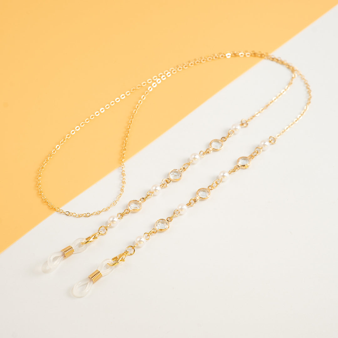Pearl and Crystal Eyewear Chain Stornfield