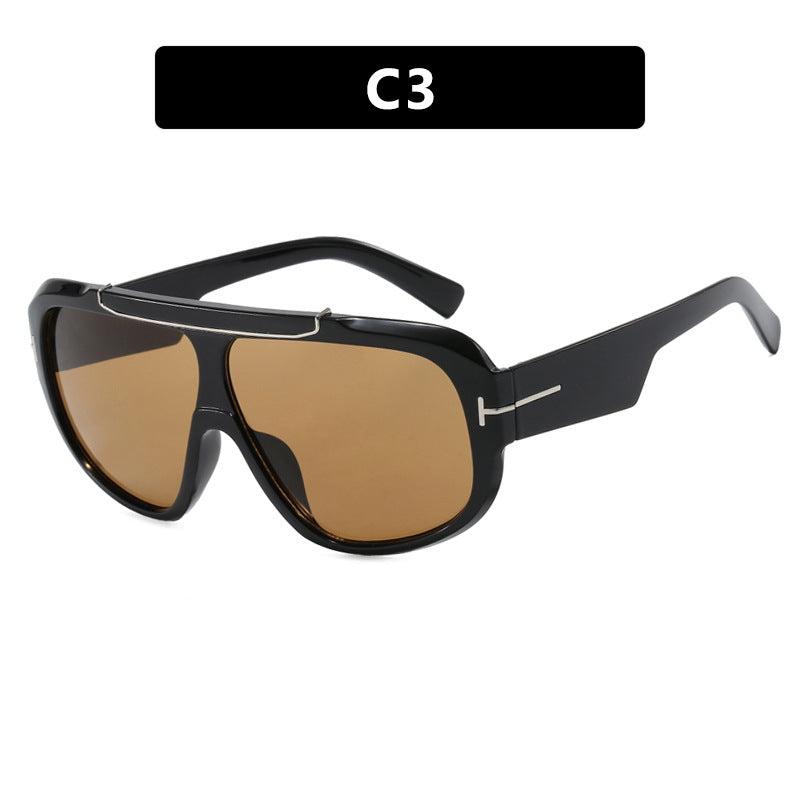 Ladies oversized sunglasses in a modern, transparent design Stornfield