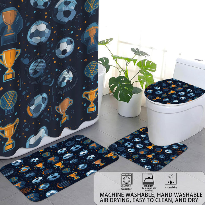 Basketball-Themed Bathroom Decor Set Stornfield
