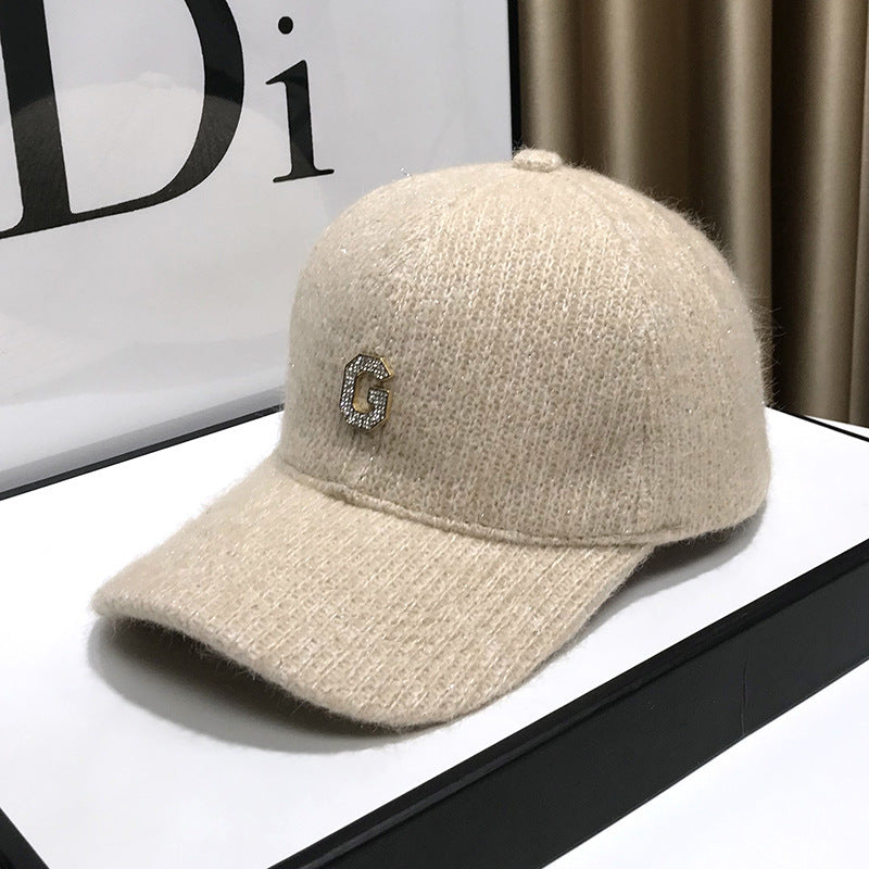 Women's Elegant Textured Fleece Baseball Cap Stornfield