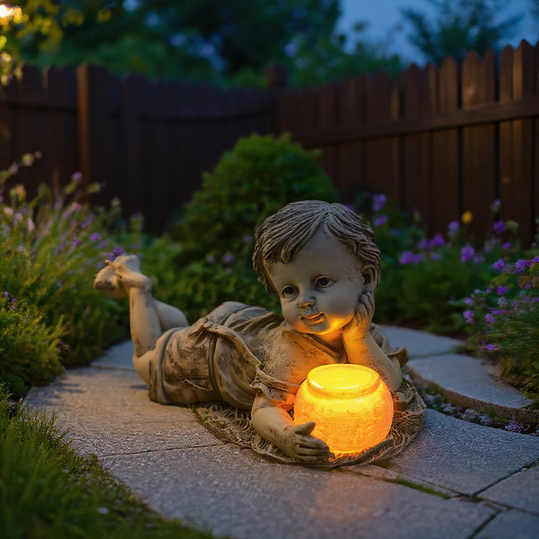Decorative Angel Figurine Candle Holder