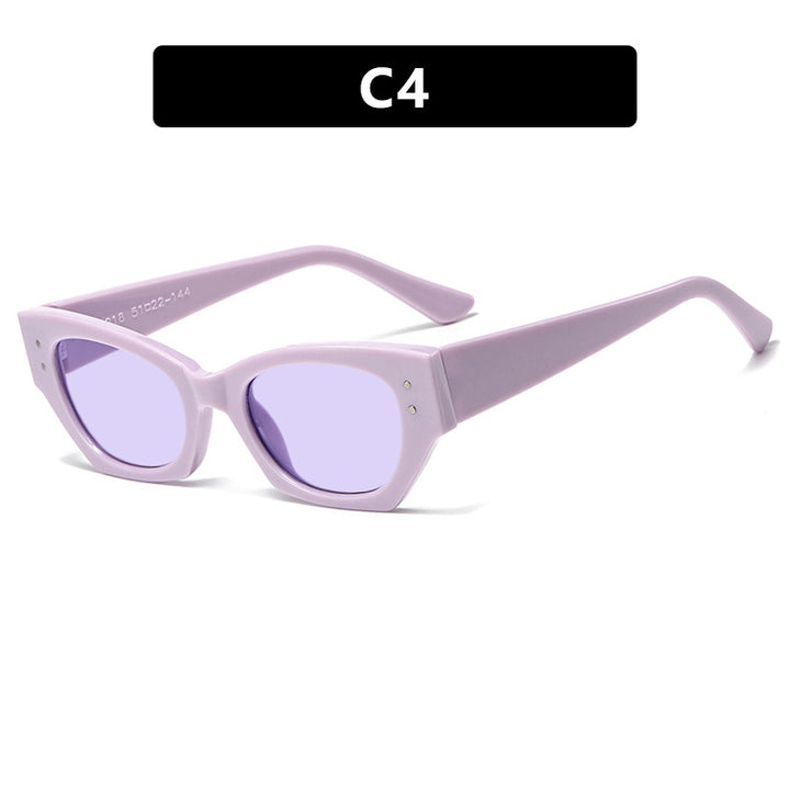 Women's trendy Cat-Eye sunglasses with elegant plastic frame Stornfield