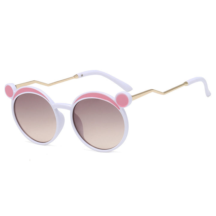 Women Fashion-Round Sunglasses with Innovative Frame and Colored Lenses Stornfield