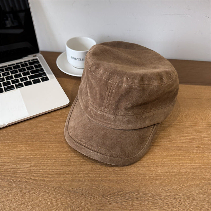 Men's Casual Suede Field Cap Stornfield