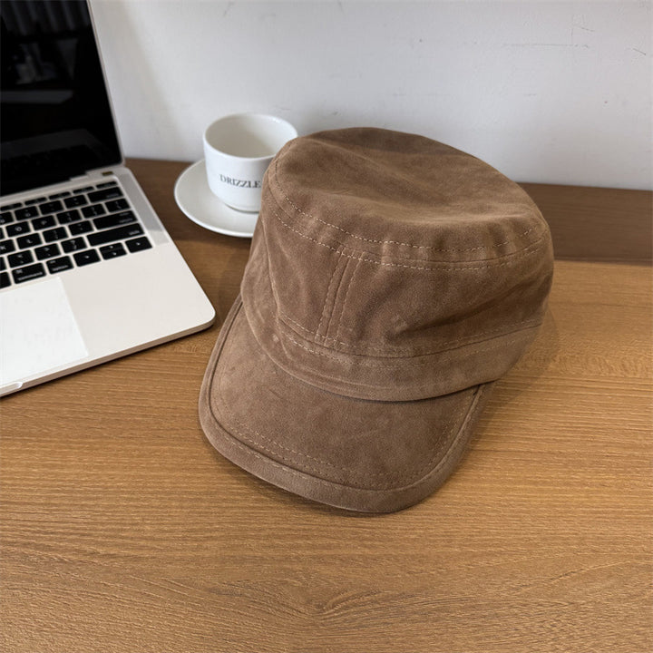 Men's Casual Suede Field Cap Stornfield
