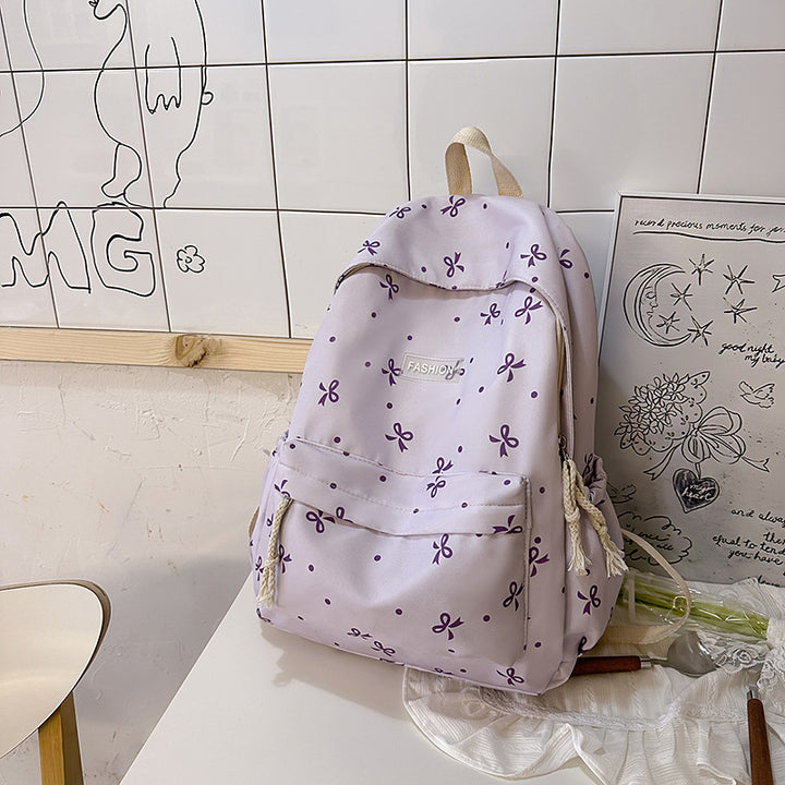 Playful Patterned Backpack