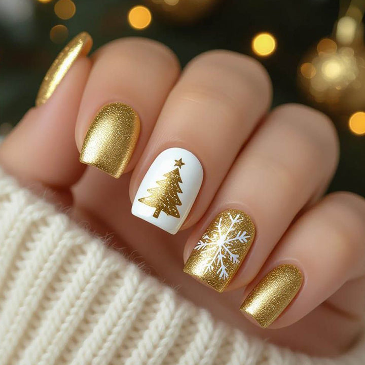 Seasonal Festive Nail Art Extensions Stornfield