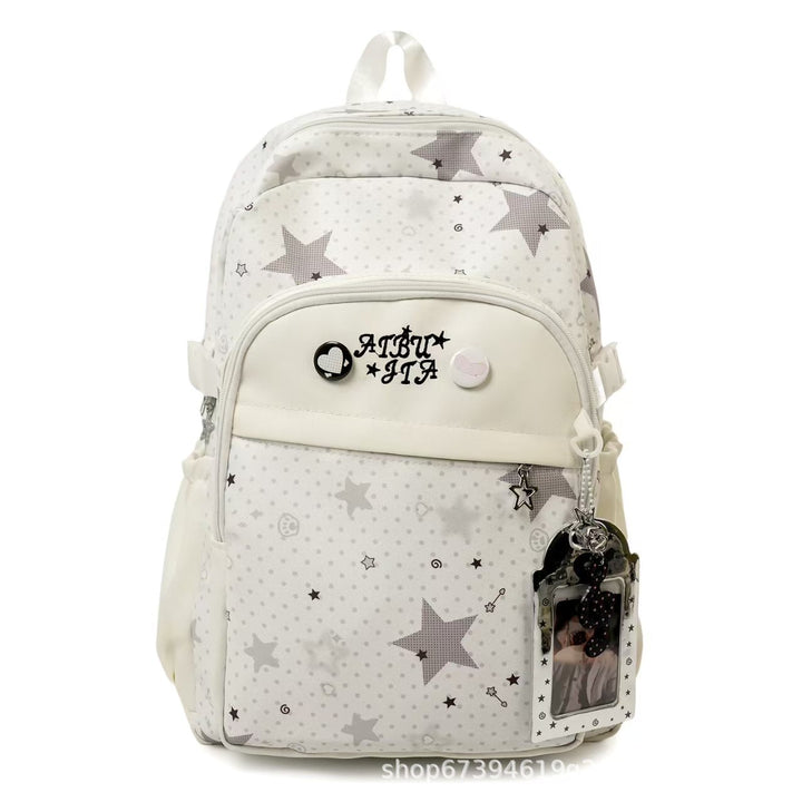 Stylish Star Patterned Backpack Stornfield