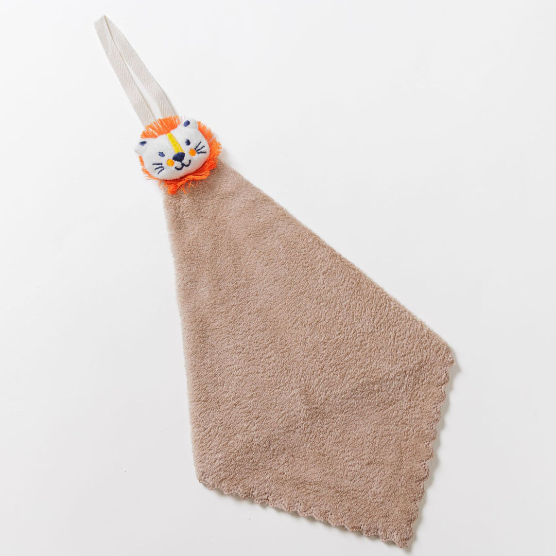 Plush Mouse Hooded Baby Bath Towel with Hanging Loop