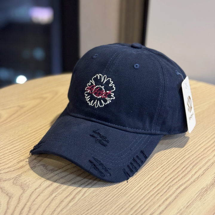 Unisex Embroidered Flower Design Baseball Cap Stornfield