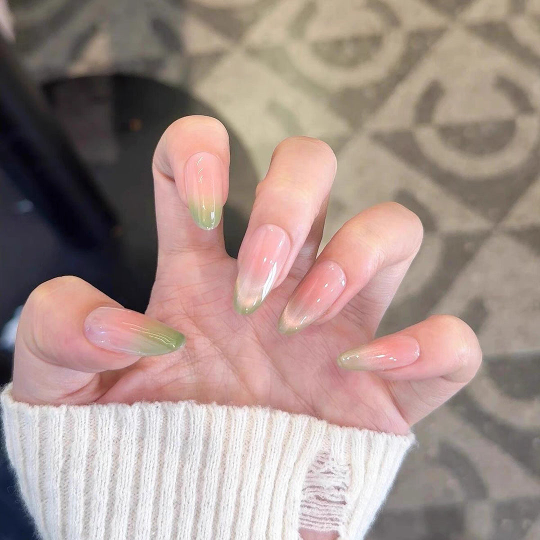 Artistic Gel Press-On Nail Set Stornfield